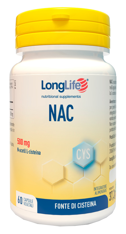 LONGLIFE NAC 60 CAPSULE VEGETALI - farmacia187.it