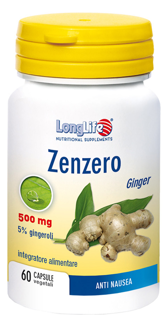 LONGLIFE ZENZERO 60 CAPSULE VEGETALI - farmacia187.it