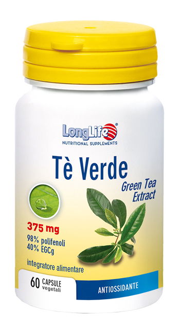 LONGLIFE TE' VERDE 60 CAPSULE VEGETALI - farmacia187.it