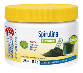 LONGLIFE SPIRULINA BIO 150 G - farmacia187.it