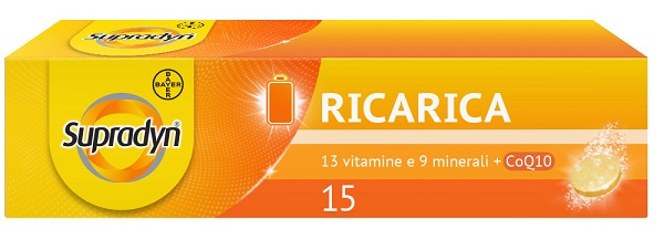 SUPRADYN RICARICA 15 COMPRESSE EFFERVESCENTI - farmacia187.it
