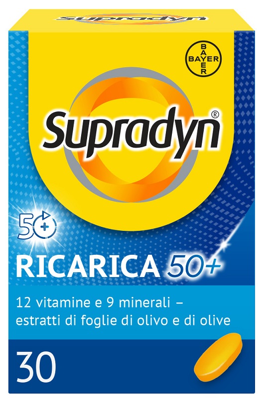 SUPRADYN RICARICA 50+ 30 COMPRESSE - farmacia187.it