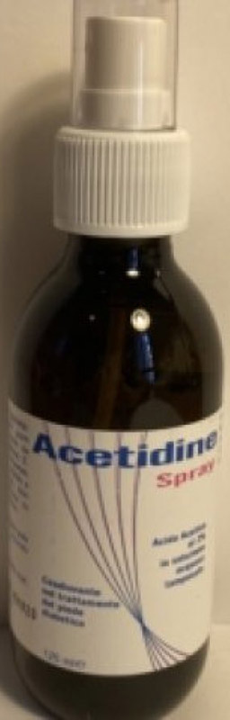 LOZIONE ALL'ACIDO ACETICO 2% IGIENIZZANTE ACETIDINE SPRAY DA125ML - farmacia187.it