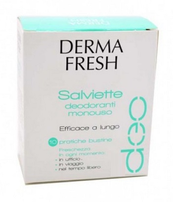 DERMAFRESH PELLE SENSIBILE 10 SALVIETTINE - farmacia187.it