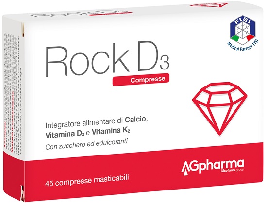 ROCK D3 45 COMPRESSE - farmacia187.it