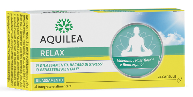 AQUILEA RELAX 24 CAPSULE VEGANE - farmacia187.it