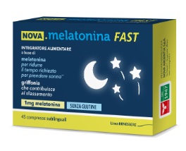 NOVA MELATONINA FAST 45 COMPRESSE 1MG DI MELATONINA - farmacia187.it