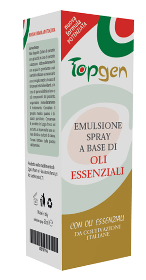 TOPGEN EMULSIONE SPRAY A BASE DI OLI ESSENZIALI 50 ML - farmacia187.it