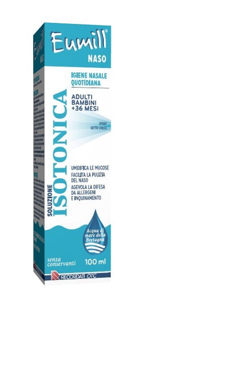 EUMILL NASO SPRAY SOLUZIONE ISOTONICA 100 ML - farmacia187.it