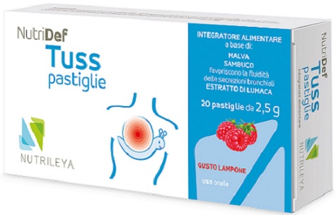 NUTRIDEF TUSS 20 PASTIGLIE LAMPONE - farmacia187.it