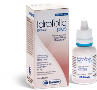 IDROFOLIC PLUS GOCCE 15 ML - farmacia187.it