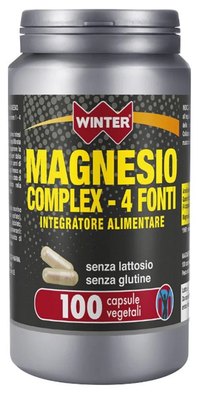 WINTER MAGNESIO COMPLEX 4 FONTI 100 CAPSULE VEGETALI - farmacia187.it
