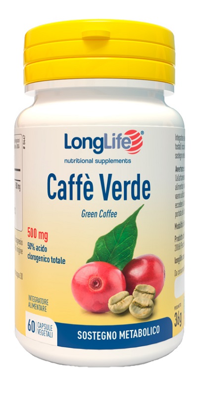 LONGLIFE CAFFE' VERDE 60 CAPSULE VEGETALI - farmacia187.it