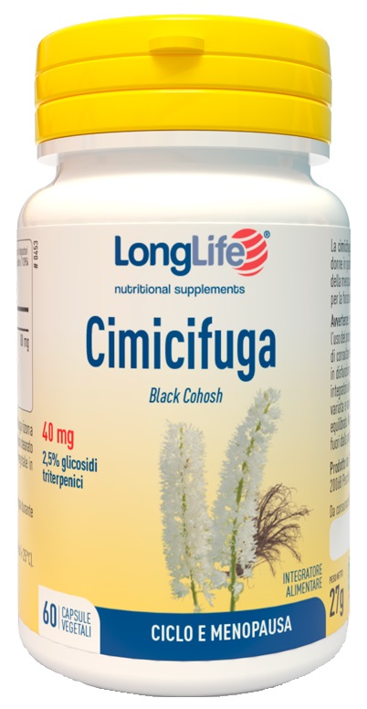 LONGLIFE CIMICIFUGA 60 CAPSULE VEGETALI - farmacia187.it
