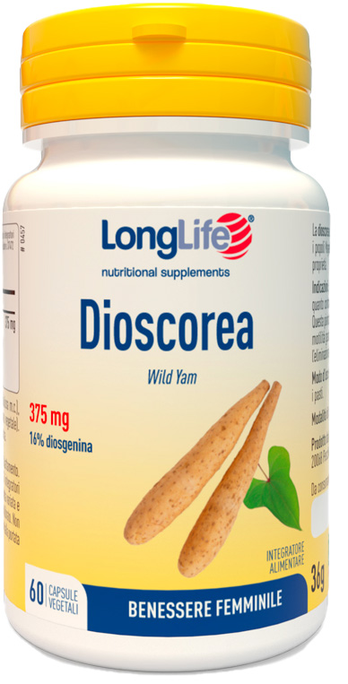 LONGLIFE DIOSCOREA 60 CAPSULE - farmacia187.it