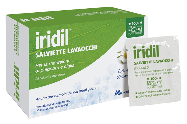 IRIDIL SALVIETTINE LAVAOCCHI 28 PEZZI - farmacia187.it