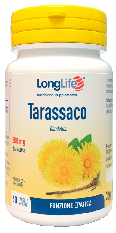 LONGLIFE TARASSACO 60 CAPSULE - farmacia187.it