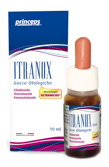 ITRANOX GOCCE OTOLOGICHE 10 ML - farmacia187.it
