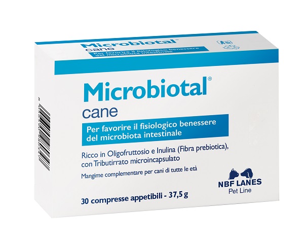 MICROBIOTAL CANE BLISTER 30 COMPRESSE APPETIBILI - farmacia187.it