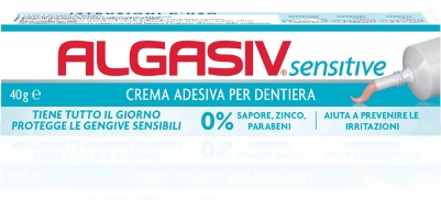 ALGASIV SENSITIVE CREMA ADESIVA PER PROTESI 40 G - farmacia187.it