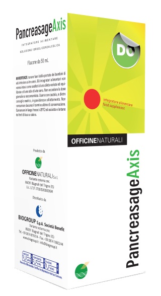 PANCREASAGE AXIS SOLUZIONE IDROALCOLICA 50 ML - farmacia187.it