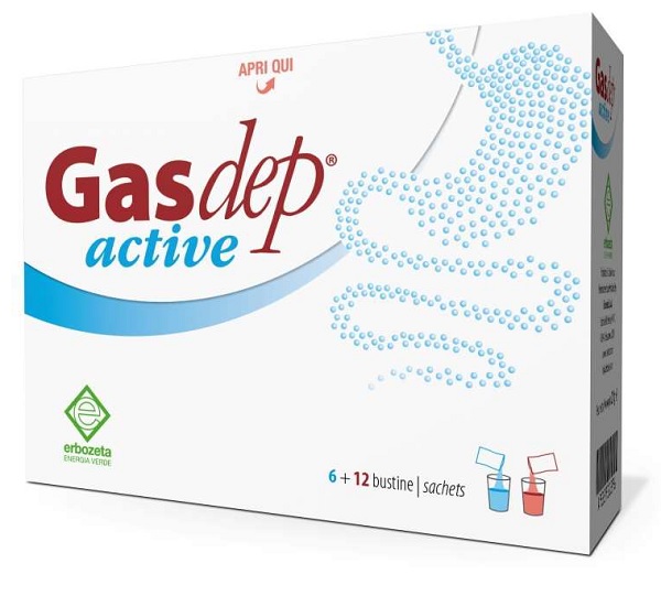 GASDEP ACTIVE 6+12 BUSTINE - farmacia187.it