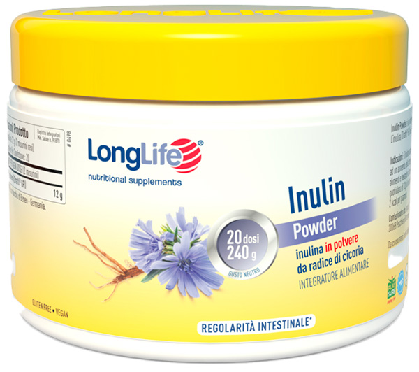 LONGLIFE INULINA POWDER 240 G - farmacia187.it