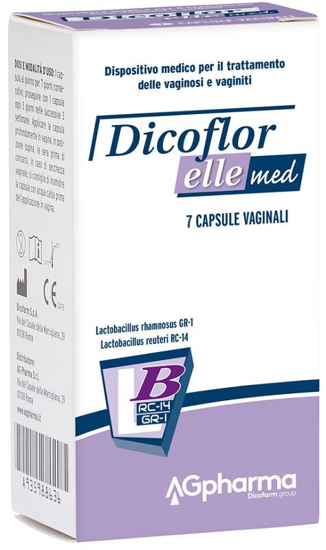 DICOFLOR ELLE MED 7 CAPSULE VAGINALI - farmacia187.it