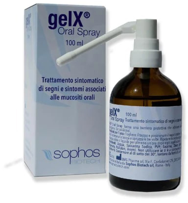 GEL SPRAY ORALE PER TRATTAMENTO SINTOMATICO SEGNI E SINTOMI ASSOCIATI ALLE MUCOSITI ORALI - farmacia187.it