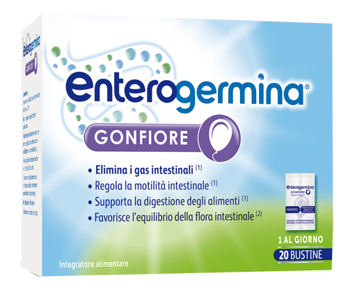 ENTEROGERMINA GONFIORE 20 BUSTINE BIPARTITE - farmacia187.it