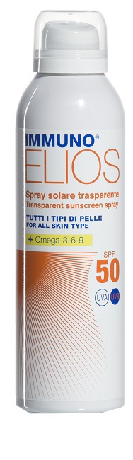 IMMUNO ELIOS SPRAY SOLARE TRASPARENTE SPF 50 150 ML - farmacia187.it