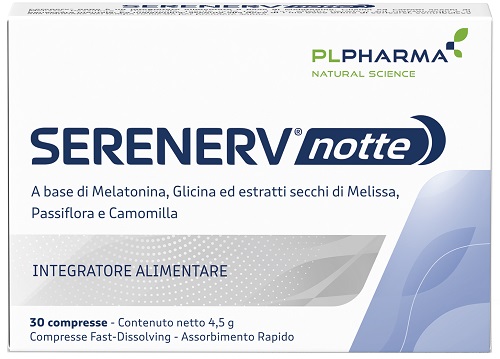 SERENERV NOTTE 30 COMPRESSE - farmacia187.it