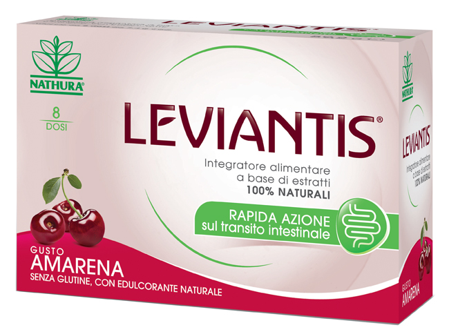 LEVIANTIS SENZA GLUTINE GUSTO AMARENA 8 DOSI / 16 BUSTE - farmacia187.it