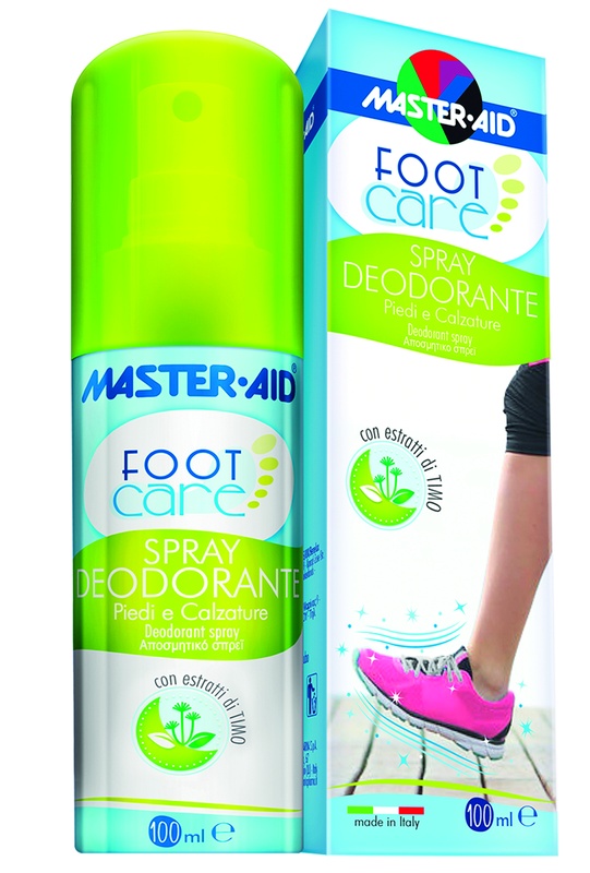 MASTER-AID FOOT CARE SPRAY DEODORANTE 100 ML - farmacia187.it