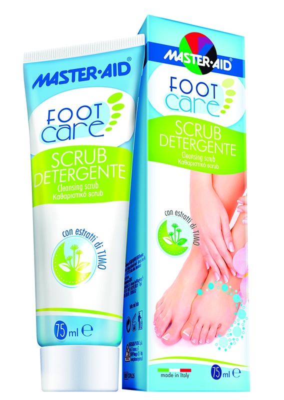 MASTER-AID FOOTCARE DETERGENTE SCRUB PER PIEDI 75 ML L4 - farmacia187.it