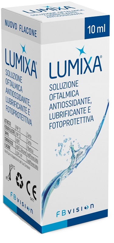 LUMIXA SOLUZIONE OFTALMICA LUBRIFICANTE ANTIOSSIDANTE 10 ML - farmacia187.it