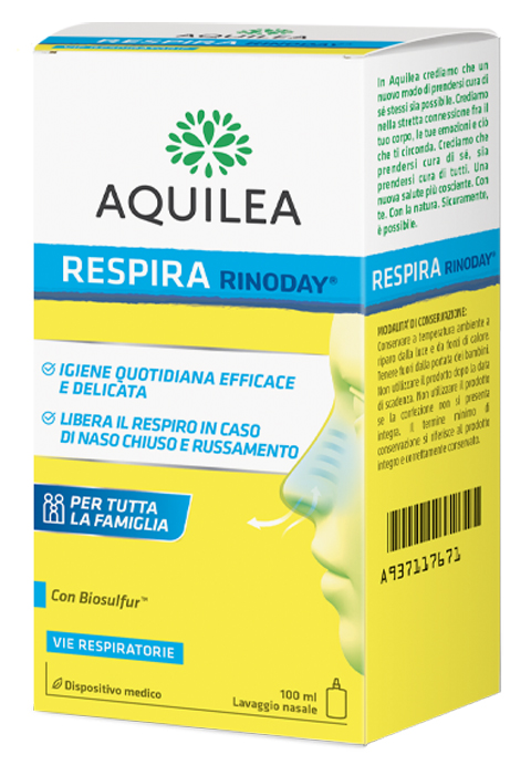 AQUILEA RESPIRA RINODAY 100 ML - farmacia187.it