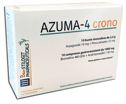 AZUMA-4 CRONO 10 COMPRESSE + 10 BUSTE - farmacia187.it