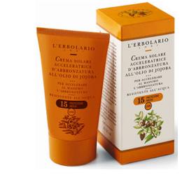 CREMA ACCELERATRICE D'ABBRONZATURA OLIO DI JOJOBA SPF15 125 ML - farmacia187.it