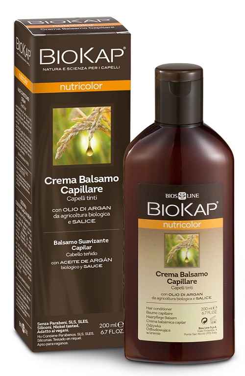 BIOKAP NUTRICOLOR CREMA BALSAMO CAPILLARE 200 ML - farmacia187.it