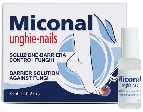 MICONAL UNGHIE SOLUZIONE BARRIERA CONTRO I FUNGHI 8 ML - farmacia187.it