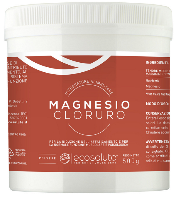 MAGNESIO CLORURO POLVERE 500 G - farmacia187.it