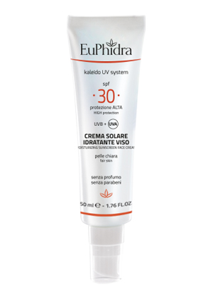 EUPHIDRA KALEIDO UV SYSTEM CREMA SOLARE VISO 30 - farmacia187.it