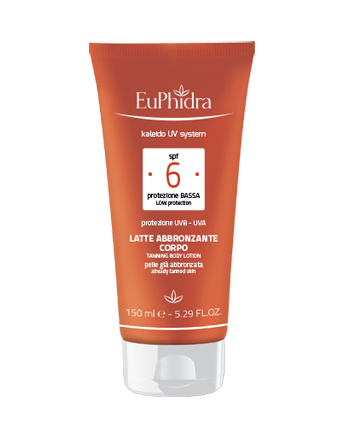 EUPHIDRA KALEIDO UV SYSTEM LATTE SOLARE CORPO 6 - farmacia187.it