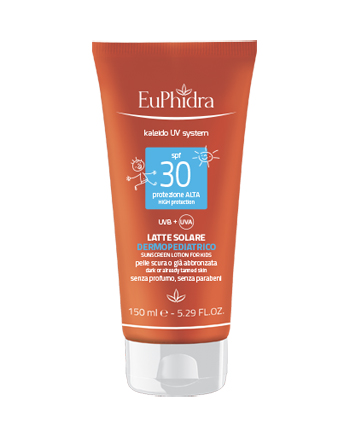 EUPHIDRA KALEIDO UV SYSTEM LATTE SOLARE DERMOPED 30 - farmacia187.it