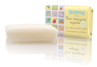 L'AMANDE ENFANT PANE DETERGENTE VEGETALE 100 G - farmacia187.it