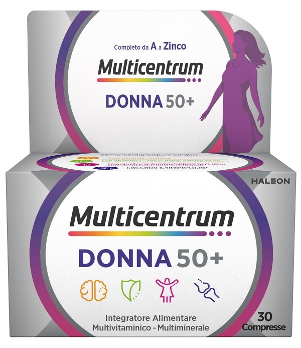 MULTICENTRUM DONNA 50+ 30 COMPRESSE - farmacia187.it