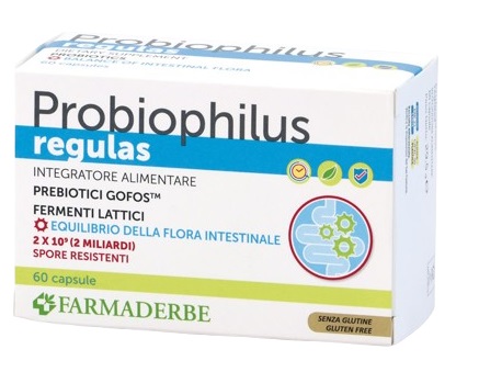 PROBIOPHILUS REGULAS 60 CAPSULE - farmacia187.it