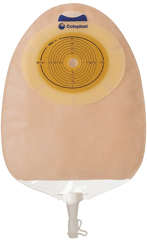 SACCA TRASPARENTE SISTEMA MONOPEZZO PER UROSTOMIA CON MULTICHAMBER SENSURA RITAGLIABILE 15/33 MM MAXI 400 ML 10 PEZZI - farmacia187.it