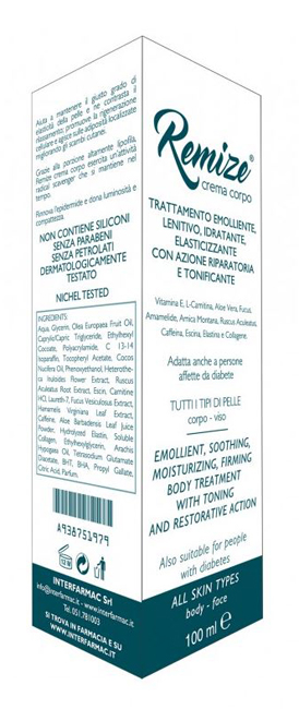 REMIZE CREMA CORPO 100 ML - farmacia187.it